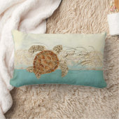 Zee schilder Moderne kustzeekust Kussen (Deken)