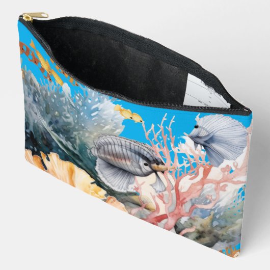 Zee schilderij aquarium etui (Open)