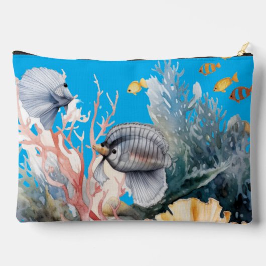 Zee schilderij aquarium etui (Achterkant)