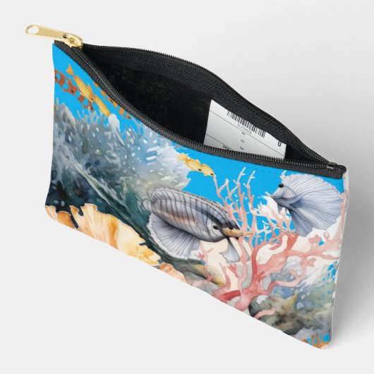 Zee schilderij aquarium etui (Open)