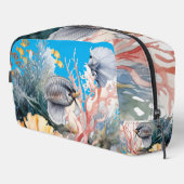 Zee schilderij aquarium toilettasje (Rechterhoek)