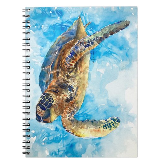 Zee schildpad 33 notitieboek (Voorkant)