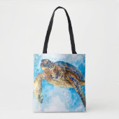 Zee schildpad 33 tote bag (Voorkant)