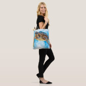 Zee schildpad 33 tote bag (Op model)