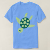 Zee schildpad 35 t-shirt (Design voorkant)
