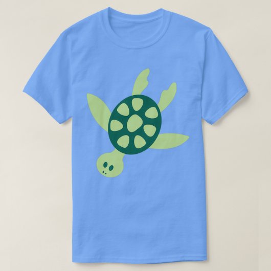 Zee schildpad 35 t-shirt (Design voorkant)