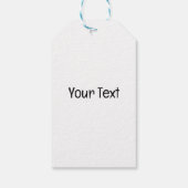 Zee Schildpad Baby Gelukkig en schattig personage Cadeaulabel (Achterkant)