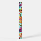 Zee Schildpad Baby Gelukkig en schattig personage iPhone Hoesje (Rechterkant)