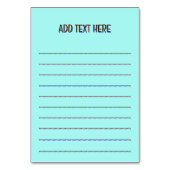 Zee Schildpad Baby Gelukkig en schattig personage Kaart (Achterkant)