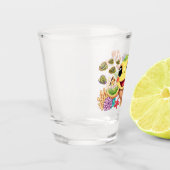 Zee Schildpad Baby Gelukkig en schattig personage Shot Glas (Links)