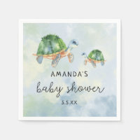 Zee Schildpad - baby shower