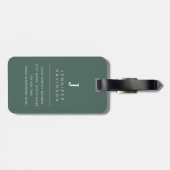 Zee Schildpad Bagage Label (Achterkant horizontaal)