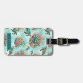 Zee Schildpad Bagage Label (Voorkant horizontaal)