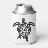 Zee schildpad bespaart de schildpad blikjeskoeler (Blikje Voorkant)