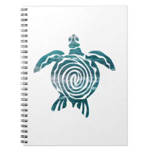 Zee schildpad bespaart de schildpad notitieboek