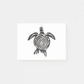 Zee schildpad bespaart de schildpad post-it® notes (Voorkant)