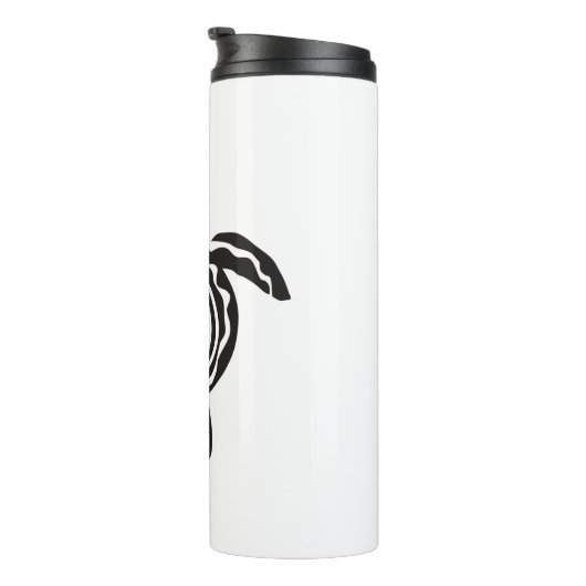 Zee schildpad bespaart de schildpad thermosbeker (Geroteerd rechts)