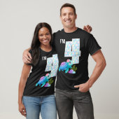 Zee schildpad Birthday Ik ben 4 Ocean Aquarium The T-shirt (Unisex)