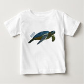 Zee schildpad cartoon (Voorkant)