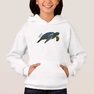 Zee schildpad cartoon