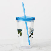 Zee schildpad cartoon acryl drinkbeker (Links)