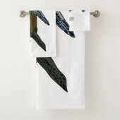 Zee schildpad cartoon bad handdoek (Insitu)
