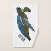 Zee schildpad cartoon bad handdoek (Handdoek)