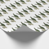 Zee schildpad cartoon cadeaupapier (Hoek)