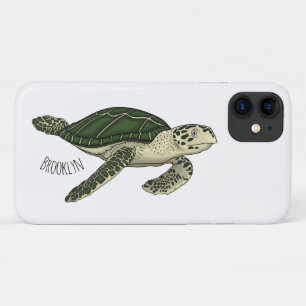 Zee schildpad cartoon Case-Mate iPhone case
