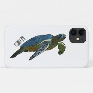 Zee schildpad cartoon Case-Mate iPhone case