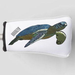 Zee schildpad cartoon golfheadcover