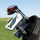 Zee schildpad cartoon golfheadcover (Insitu)