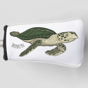 Zee schildpad cartoon golfheadcover