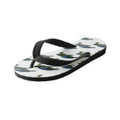 Zee schildpad cartoon kinder teenslippers (Schuin)