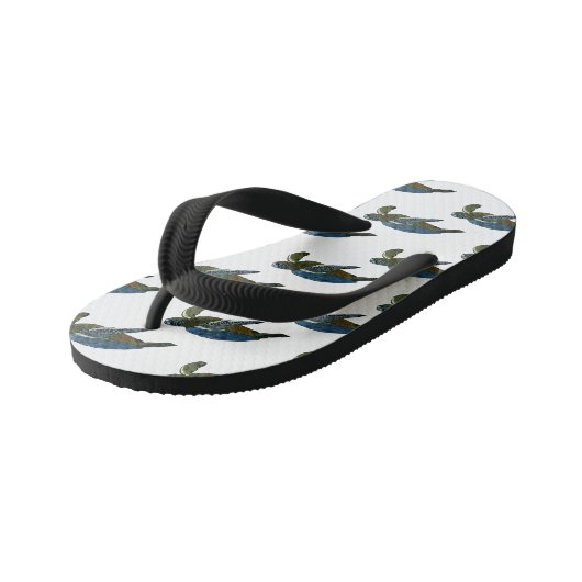 Zee schildpad cartoon kinder teenslippers (Schuin)