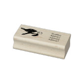 Zee schildpad cartoon rubberstempel (Stempel)