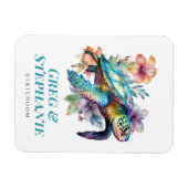 Zee Schildpad Cruiseschip Stateroom Magnet Magneet (Horizontaal)