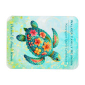 Zee Schildpad Cruiseschip Stateroom Magnet Magneet (Horizontaal)