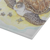 Zee schildpad en baby's snijplank (Hoek)