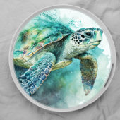 Zee Schildpad en Bubbels Decoupage Tissuepapier