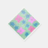 Zee Schildpad en Flower Paper servetten (Hoek)