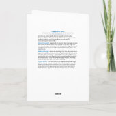 Zee Schildpad Hatchlings Van Ons Allemaal Verjaard Kaart (Achterkant)