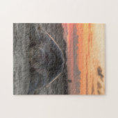 Zee schildpad in de zand legpuzzel (Horizontaal)