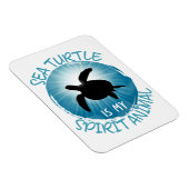 Zee schildpad is mijn dierlijk magneet (Rechterzijde)