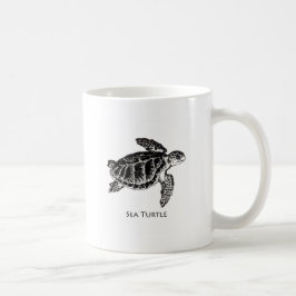 Zee schildpad (Kemp's Ridley) Koffiemok