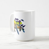Zee Schildpad Koffiemok (Voorkant links)