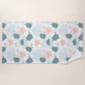 Zee schildpad Koraalrif Patroon Strandlaken (Voorkant)