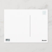 Zee schildpad, kunstproducten voor textiel briefkaart (Achterkant)