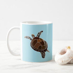 Zee Schildpad Kustleven Koffiemok