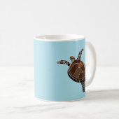 Zee Schildpad Kustleven Koffiemok (Voorkant rechts)